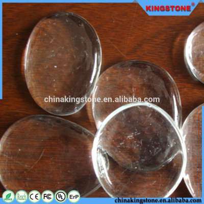 Excellent quality decorative beach pebble,natural tumbled pebble stone,wholesale colorful glass pebble